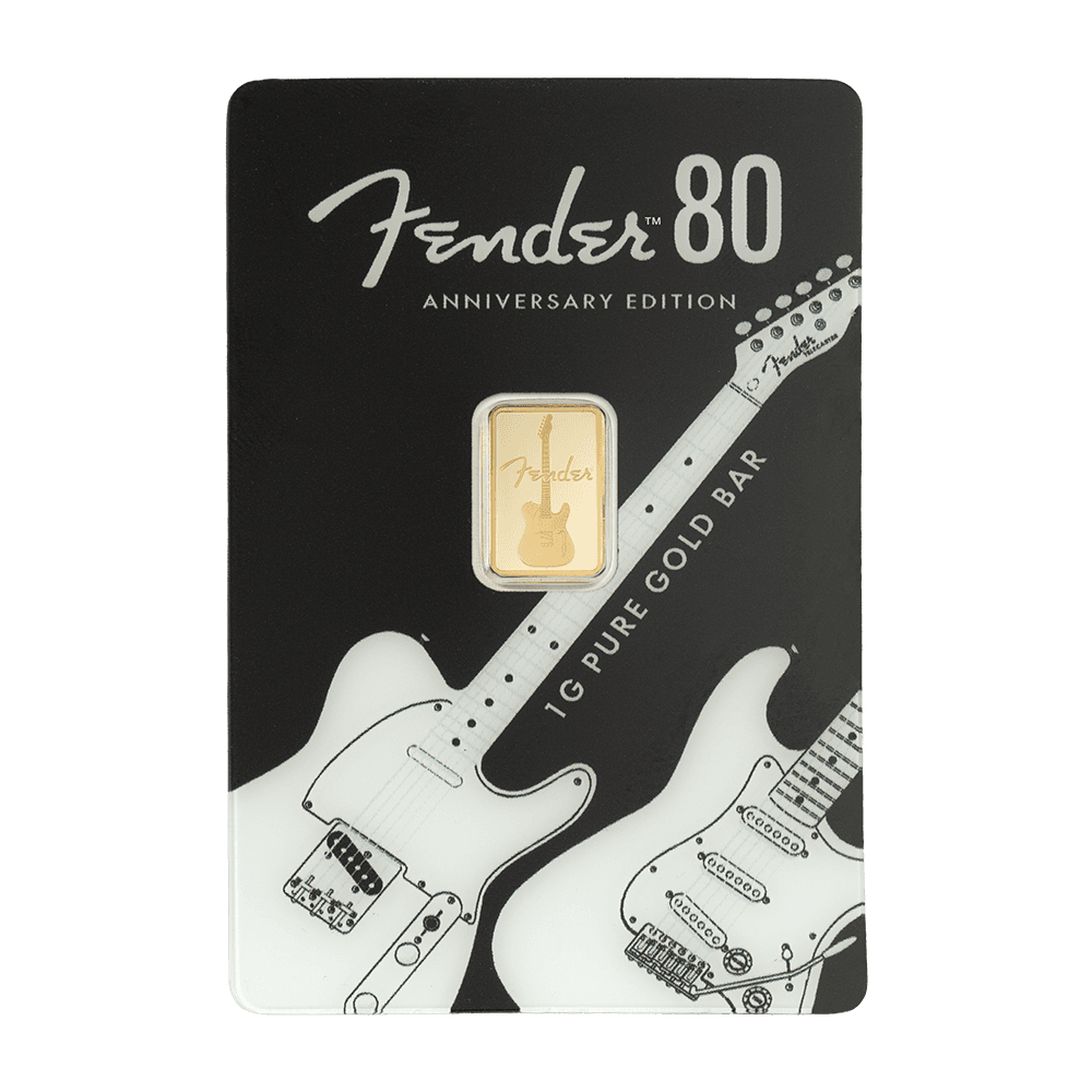 1 g Gold collectible bar — view 1