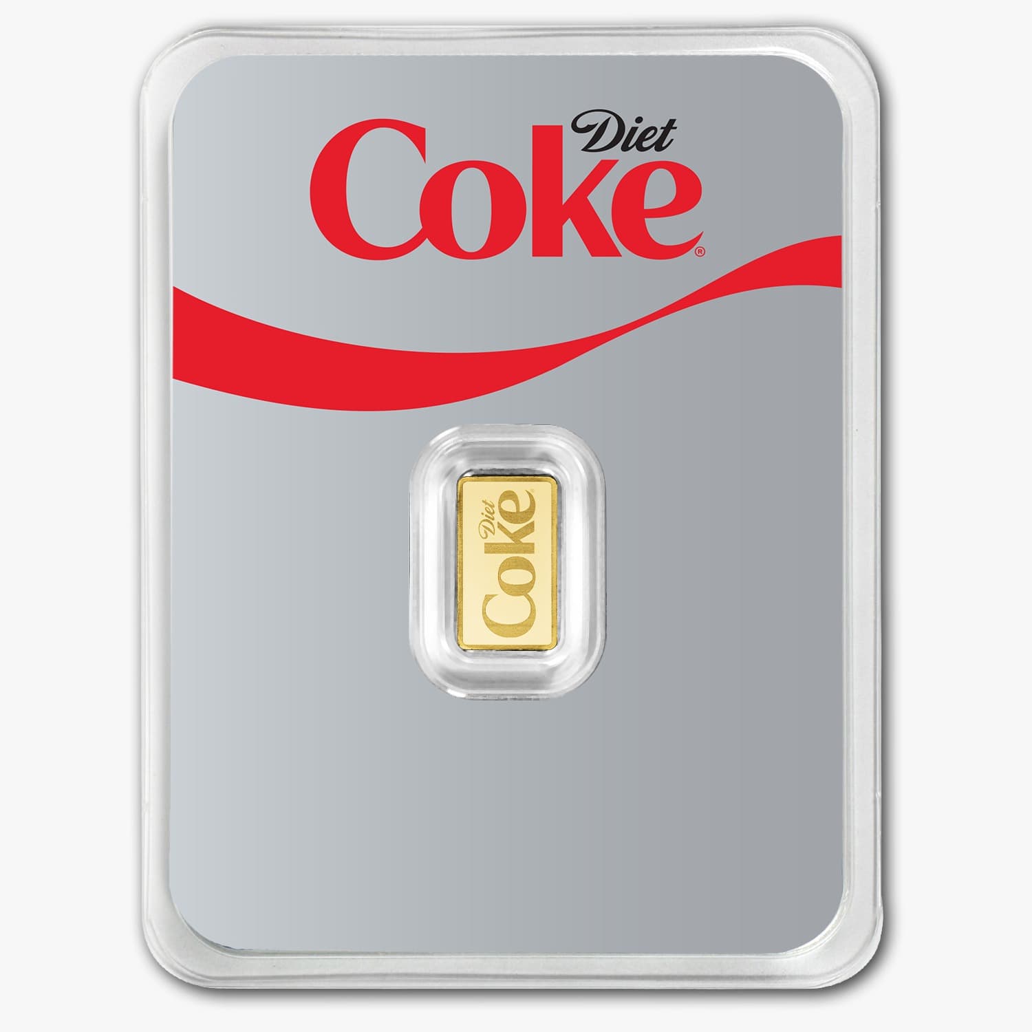 1 g Gold minted bar — view 1